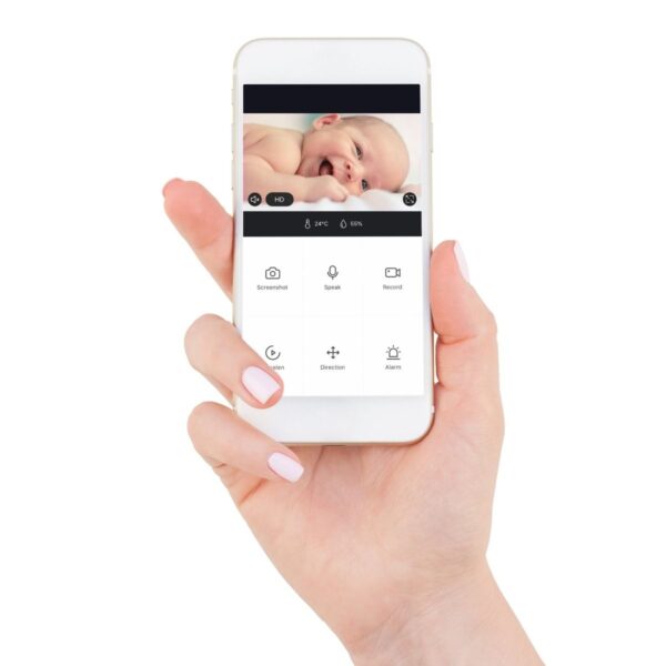 Alecto Smartbaby10 wifi-videomonitor, Black - Image 7