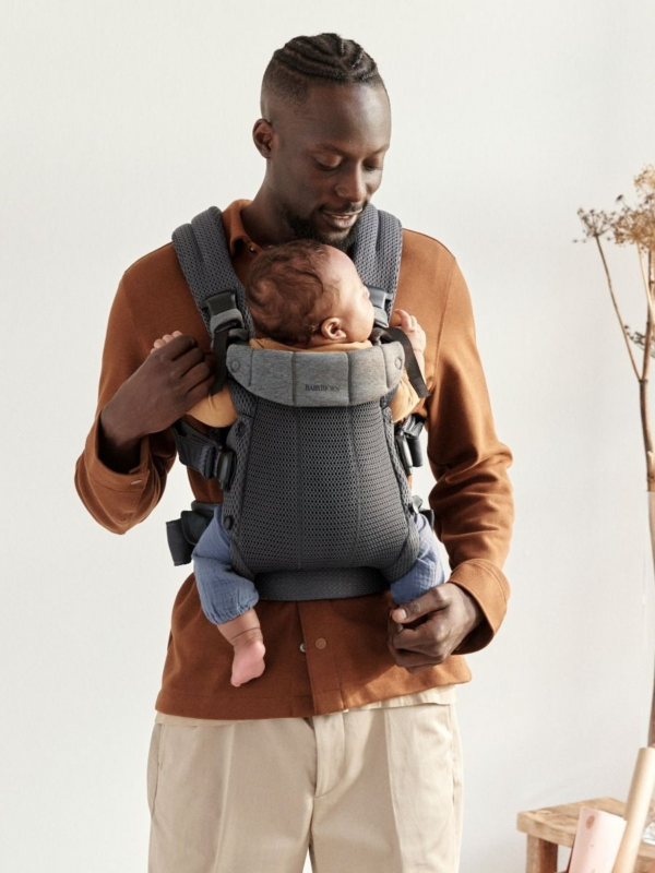 BabyBjörn Harmony kandekott, Anthracite Mesh - Image 2