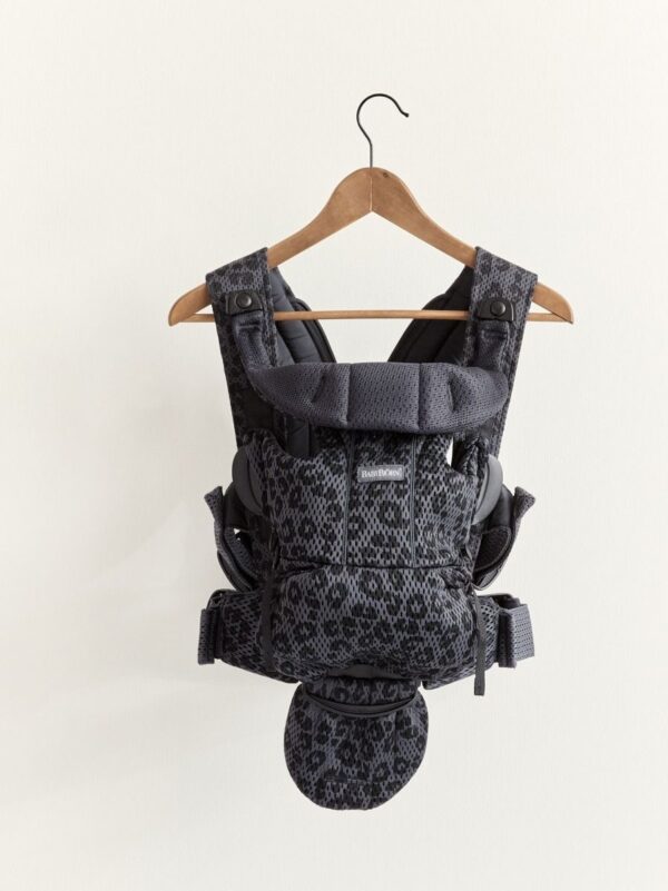 BabyBjörn Move kandekott, Anthracite-Leopard Mesh - Image 5