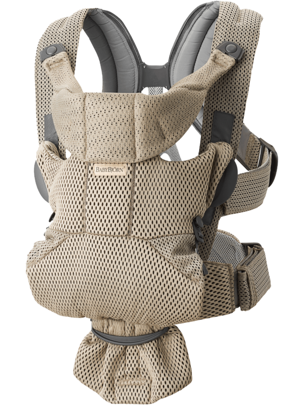 BabyBjörn Move kandekott, Beige Grey Mesh