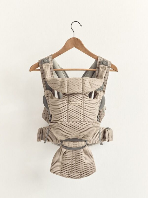 BabyBjörn Move kandekott, Beige Grey Mesh - Image 2