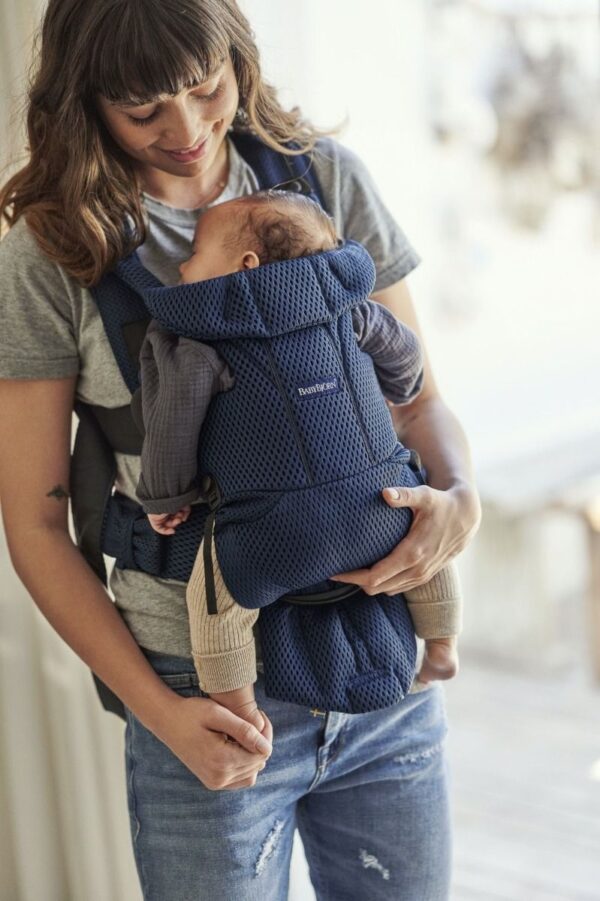 BabyBjörn Move kandekott, Navy Blue Mesh — изображение 2