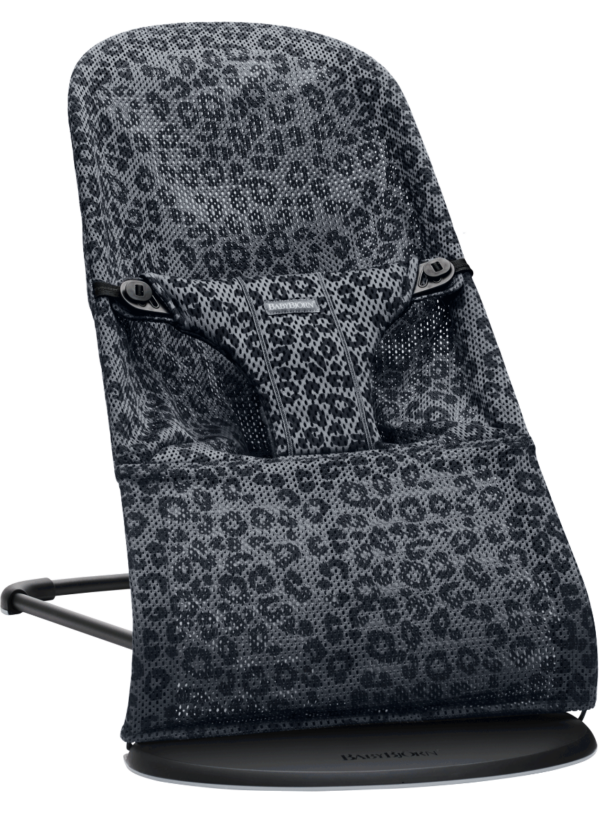 Babybjörn Bouncer Bliss lamamistool, Anthracite-Leopard Mesh