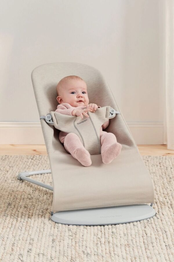 Babybjörn Bouncer Bliss lamamistool, Light Beige - Image 3