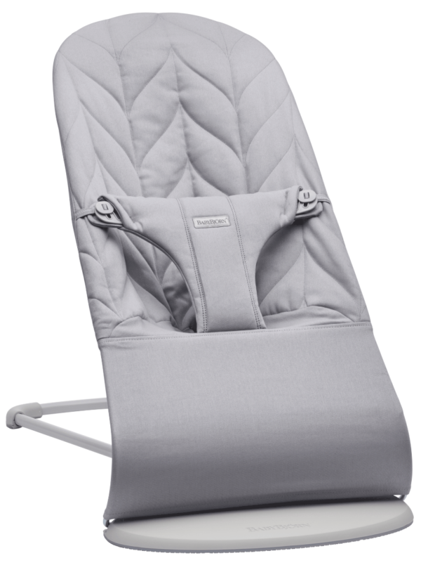 Babybjörn Bouncer Bliss lamamistool, Light Grey Petal Quilt