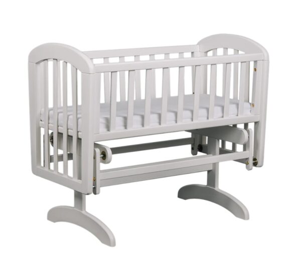 Beebihäll Anna Glider Crib, white