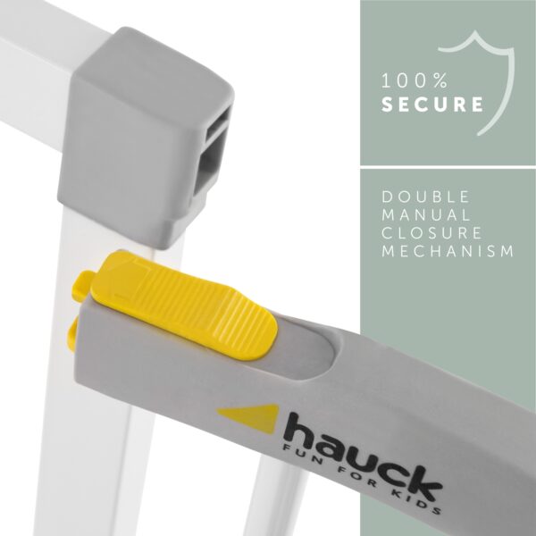 Hauck Clear Step Gate turvavärav, White — изображение 6