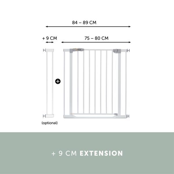 Hauck Clear Step Gate turvavärav, White — изображение 11