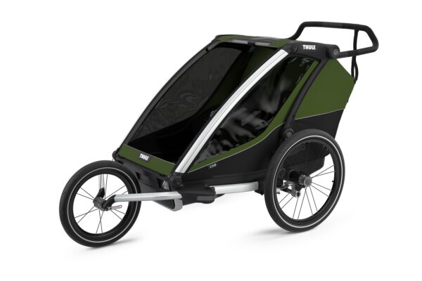 Thule Chariot Cab jalgrattakäru, Cypress Green — изображение 4