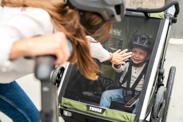 Thule Chariot Cab jalgrattakäru, Cypress Green - Image 8