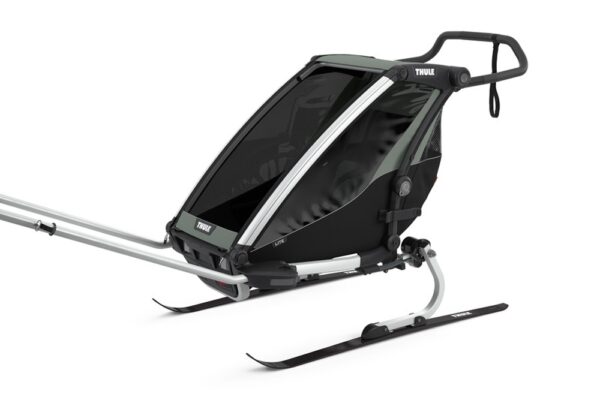 Thule Chariot Lite Single jalgrattahaagis, Agave - Image 5