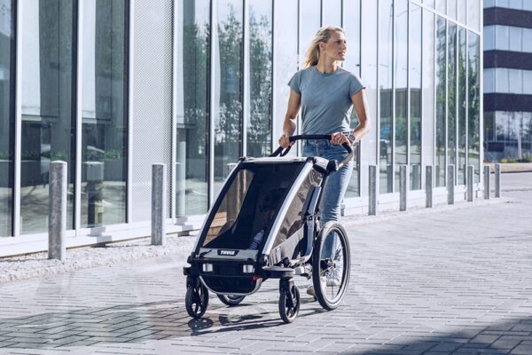 Thule Chariot Lite Single jalgrattahaagis, Agave - Image 6