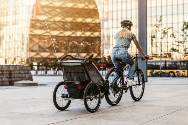 Thule Chariot Lite Single jalgrattahaagis, Agave — изображение 7