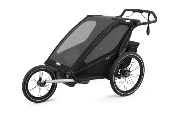 Thule Chariot Sport Double jalgrattakäru, Midnight Black — изображение 4