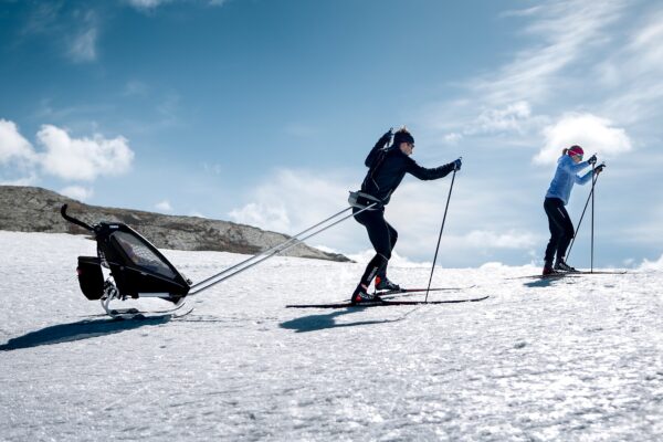 Thule Chariot Sport Double jalgrattakäru, Midnight Black - Image 7