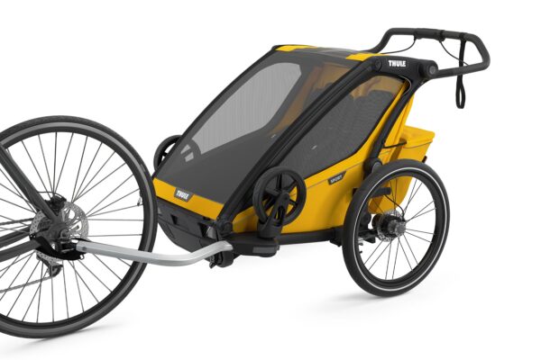 Thule Chariot Sport Double jalgrattakäru, Spectra Yellow — изображение 3