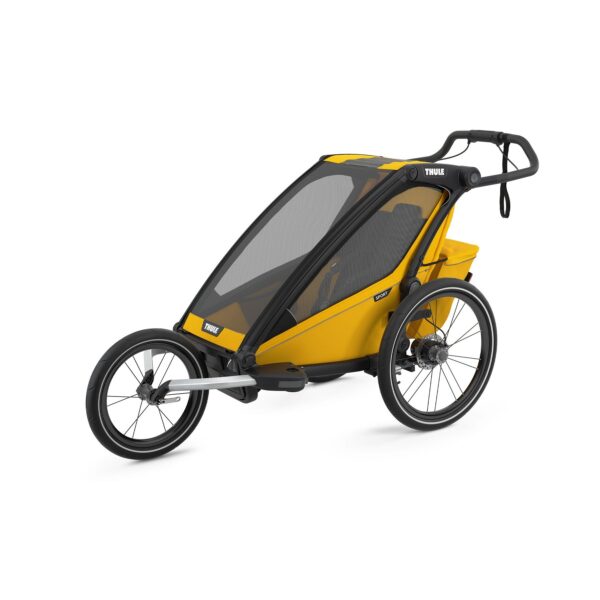 Thule Chariot Sport Single jalgrattahaagis, Spectra Yellow — изображение 4