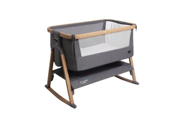 Tutti Bambini CoZee Air beebihäll voodi kõrvale, Oak-Charcoal - Image 5