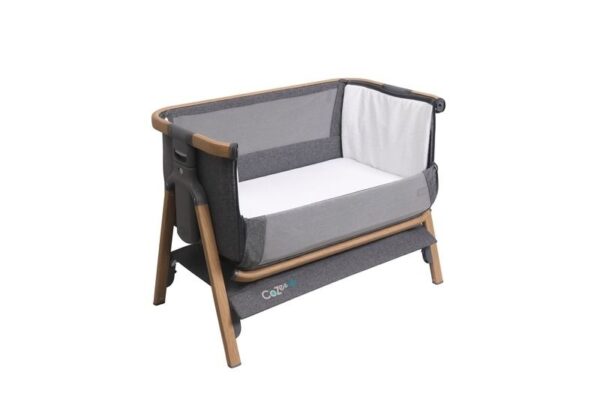 Tutti Bambini CoZee Air beebihäll voodi kõrvale, Oak-Charcoal — изображение 2