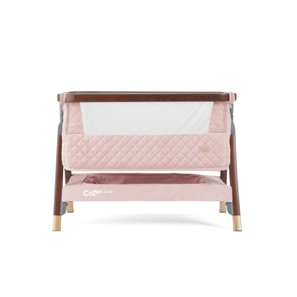 Tutti Bambini CoZee Luxe beebihäll voodi kõrvale, Walnut-Blush - Image 3