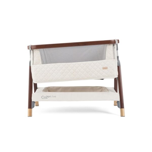 Tutti Bambini CoZee Luxe beebihäll voodi kõrvale, Walnut-Cream — изображение 5