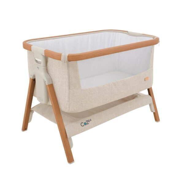 Tutti Bambini CoZee beebihäll voodi kõrvale, Scandinavian Walnut-Ecru