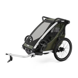 Thule Chariot Lite Single jalgrattahaagis, Vintage Green