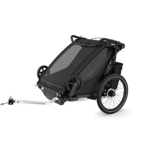 Thule Chariot Sport 2 Double jalgrattakäru, Black