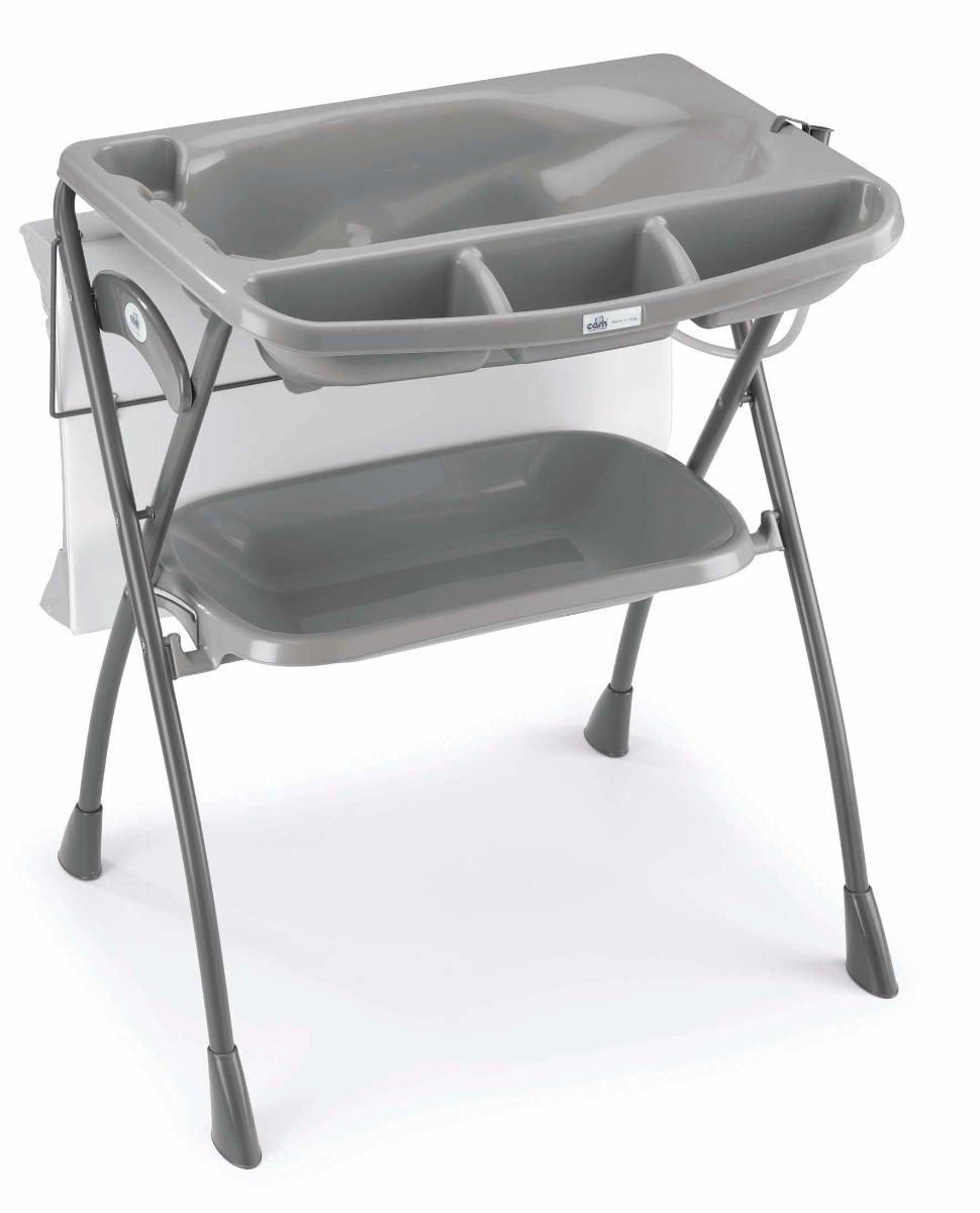 Cam Volare mähkimislaud-beebivann, Teddy Grey - Image 2