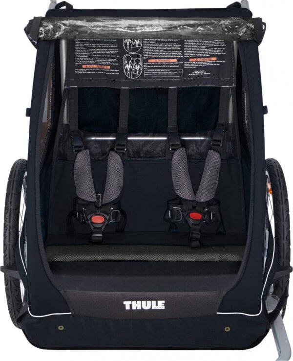 Thule Chariot Coaster XT jalgrattahaagis, Black — изображение 3