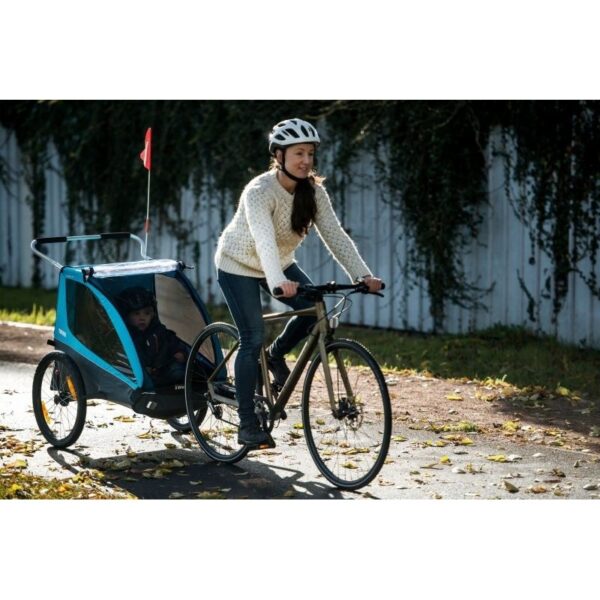 Thule Chariot Coaster XT jalgrattahaagis, Black — изображение 9