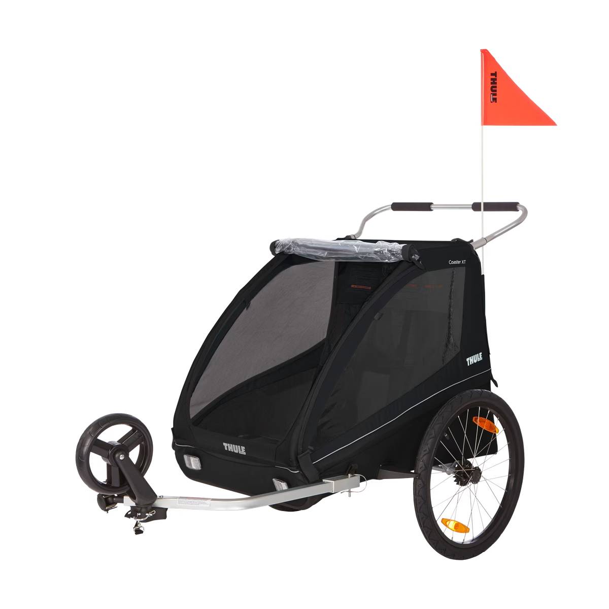 Thule Chariot Coaster XT jalgrattahaagis, Black
