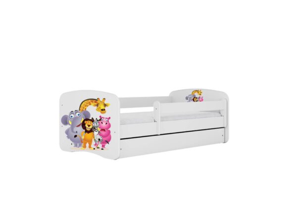 Lastevoodi Babydreams voodikastiga 80x160, Madagaskar
