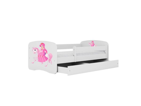 Lastevoodi Printsess hobusel voodikastiga 80x160 - Image 2