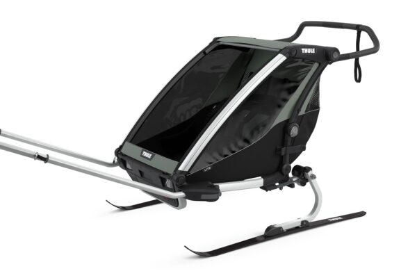 Thule Chariot Lite double jalgrattahaagis, Agave — изображение 5