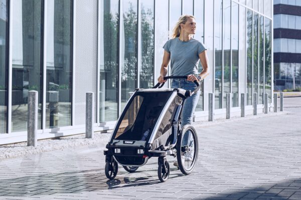 Thule Chariot Lite double jalgrattahaagis, Agave — изображение 6