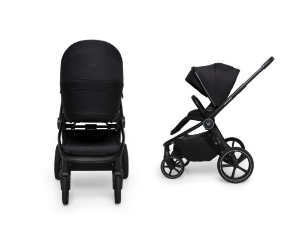 Muuvo Five jalutuskäru 2in1, Classic Black