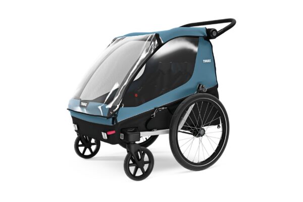 Thule Courier jalgrattahaagis, Aegean Blue — изображение 2