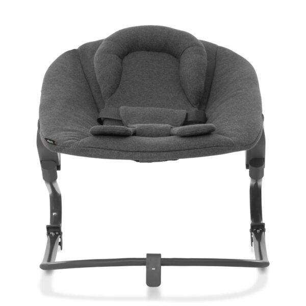 Hauck Alpha Premium lamamistool 2in1, Jersey Charcoal - Image 7