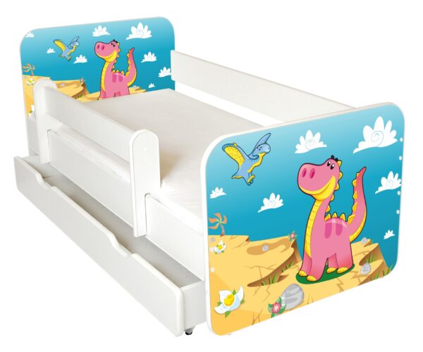 Lastevoodi Dinosaurus 70x140