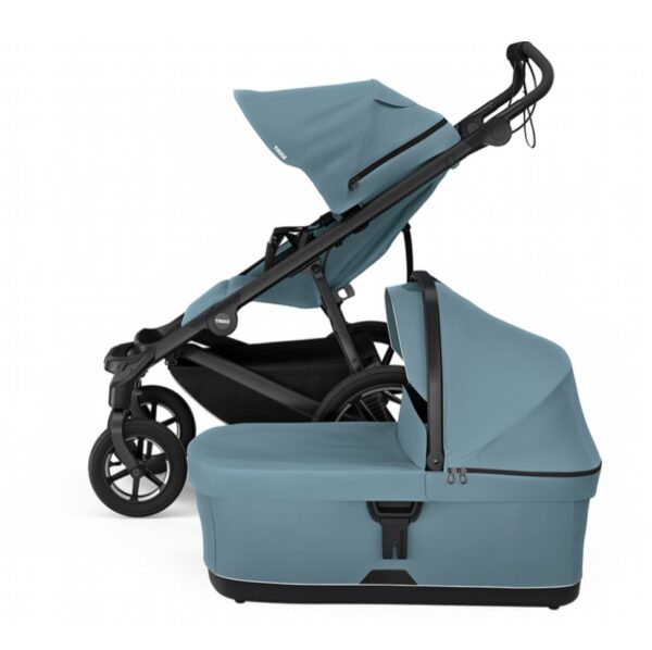 Thule Urban Glide 4-wheel jalutuskäru komplekt 2 in 1, Mid Blue/Mid Blue — изображение 2