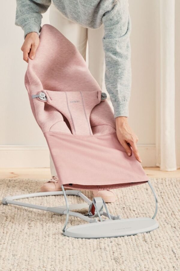 Babybjörn Bouncer Bliss lamamistool, Light Pink - Image 9