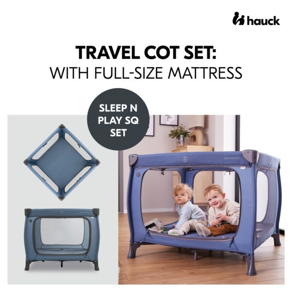 Hauck Sleep'n Play SQ mänguaedik, Dark Blue - Image 2