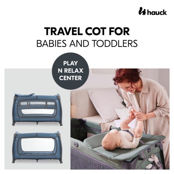 Hauck reisivoodi Play N Relax Center, Dark Blue — изображение 3