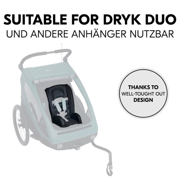 Hauck Dryk Duo universaalne jalgrattahaagise comfort iste — изображение 8