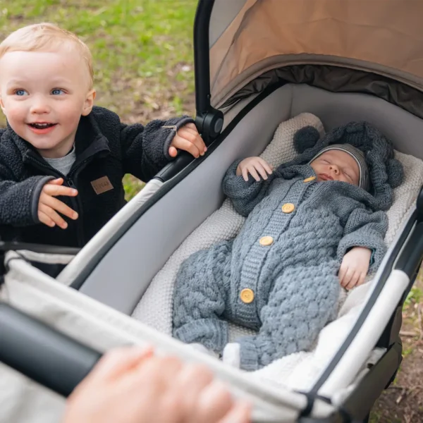 Thule Spring 2 jalutuskäru komplekt 2in1, Soft Beige — изображение 17