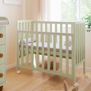 Vooditasku Side Crib 50 x 100 cm, Mint