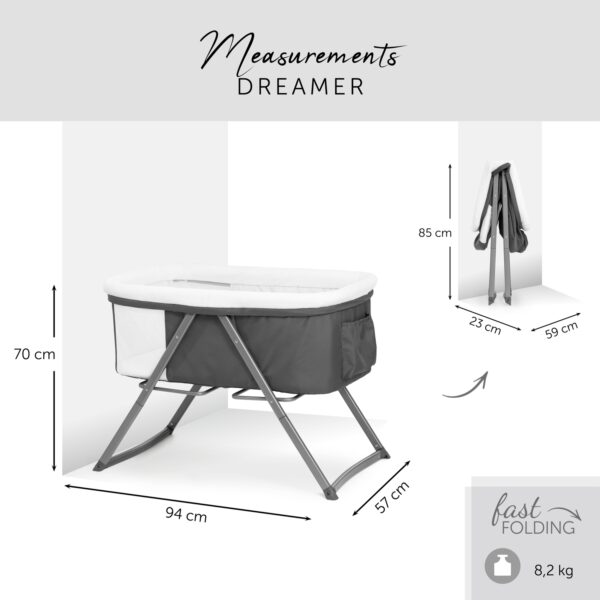 Hauck Dreamer reisihäll, Grey — изображение 6