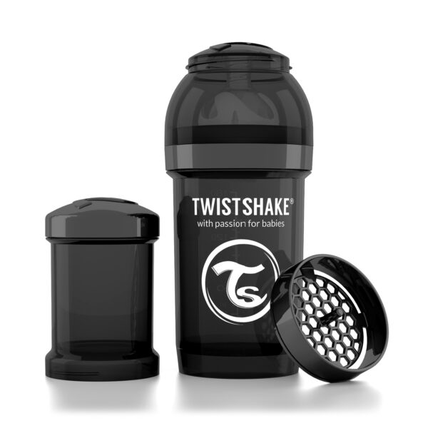 Twistshake бутылочка для кормления 180мл, черный — изображение 2