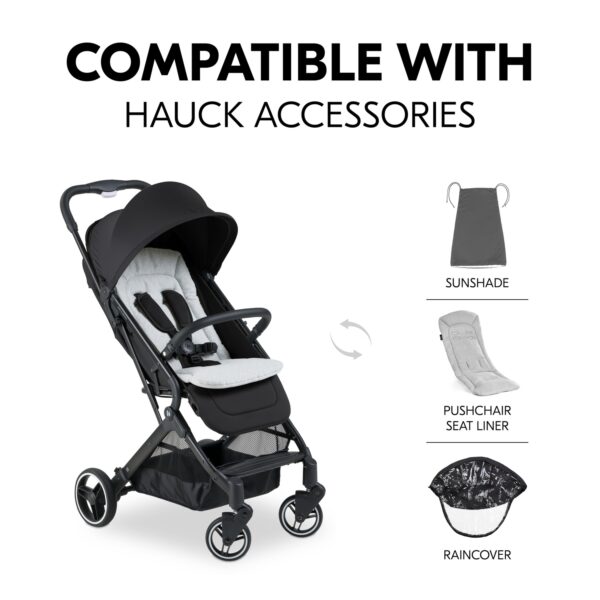 Hauck Travel N Care Plus kergkäru, Black - Image 4